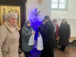 В Благовещенском соборе города Гагарин прошла акция «Добрые дела в Рождество»