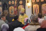 В Неделю Торжества Православия Митрополит Смоленский и Дорогобужский Исидор совершил Божественную литургию в Благовещенском соборе г. Гагарин