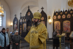 В Неделю Торжества Православия Митрополит Смоленский и Дорогобужский Исидор совершил Божественную литургию в Благовещенском соборе г. Гагарин
