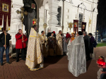 Пасхальная Литургия в Благовещенском соборе г. Гагарин