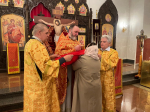 Пасхальная Литургия в Благовещенском соборе г. Гагарин