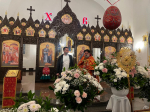 Пасхальная Литургия в Благовещенском соборе г. Гагарин