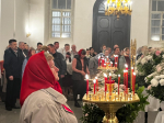 Пасхальная Литургия в Благовещенском соборе г. Гагарин