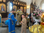 В Благовещенском соборе г. Гагарин состоялся молебен на начало нового учебного года