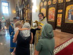 В Благовещенском соборе г. Гагарин состоялся молебен на начало нового учебного года