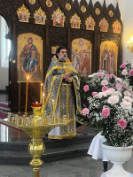 В Благовещенском соборе г. Гагарин состоялся молебен на начало нового учебного года