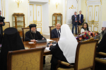Встреча Святейшего Патриарха Кирилла с делегацией Коптской Церкви