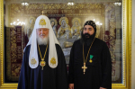 Встреча Святейшего Патриарха Кирилла с делегацией Коптской Церкви