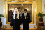 Встреча Святейшего Патриарха Кирилла с делегацией Коптской Церкви