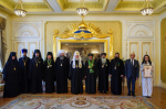 Встреча Святейшего Патриарха Кирилла с делегацией Коптской Церкви