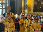 Божественная литургия в Успенском кафедральном соборе в Неделю 14-ю по Пятидесятнице