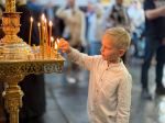 Божественная литургия в Успенском кафедральном соборе в Неделю 14-ю по Пятидесятнице