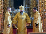 Божественная литургия в Успенском кафедральном соборе в Неделю 14-ю по Пятидесятнице
