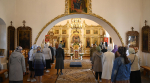 В день памяти преподобных Антония и Феодосия Печерских митрополит Исидор совершил Литургию в Печерском храме