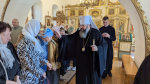 В день памяти преподобных Антония и Феодосия Печерских митрополит Исидор совершил Литургию в Печерском храме