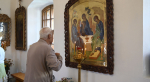 В день памяти преподобных Антония и Феодосия Печерских митрополит Исидор совершил Литургию в Печерском храме