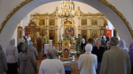 В день памяти преподобных Антония и Феодосия Печерских митрополит Исидор совершил Литургию в Печерском храме