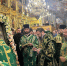 В канун дня памяти преподобного Сергия Радонежского митрополит Исидор сослужил Святейшему Патриарху Кириллу - Вяземская епархия