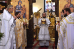 В день праздника Обрезания Господня Владыка Алексий совершил Божественную литургию в Благовещенском соборе г. Гагарин
