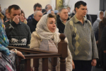 В день праздника Обрезания Господня Владыка Алексий совершил Божественную литургию в Благовещенском соборе г. Гагарин