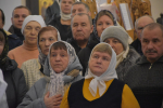 В день праздника Обрезания Господня Владыка Алексий совершил Божественную литургию в Благовещенском соборе г. Гагарин