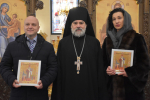 В день праздника Обрезания Господня Владыка Алексий совершил Божественную литургию в Благовещенском соборе г. Гагарин