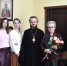 Епископ Вяземский и Гагаринский Алексий поздравил руководителя отдела по социальному служению и церковной благотворительности с днём рождения - Вяземская епархия